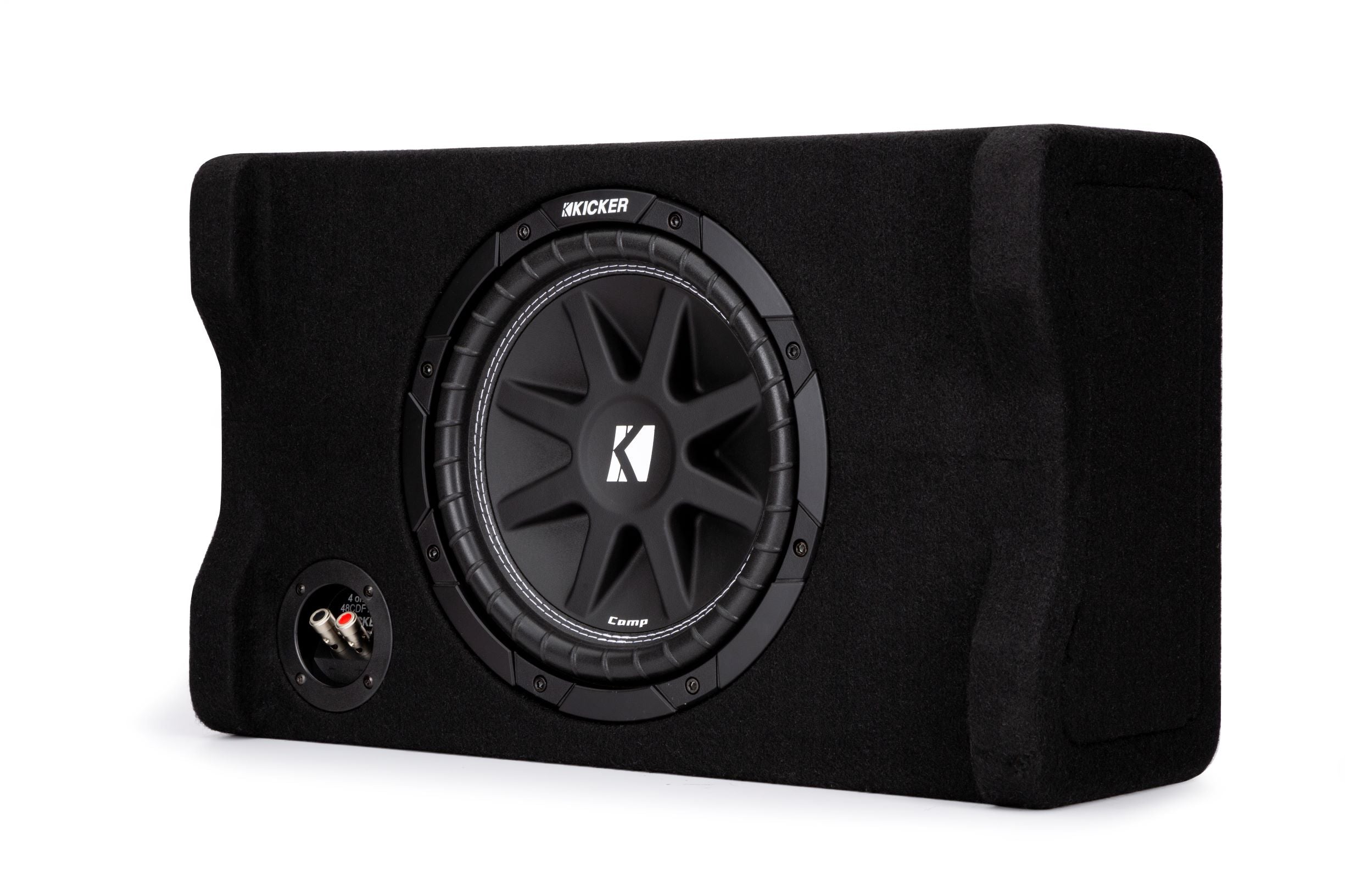 48CDF104 – 10″ Sealed Enclosure 150 Watts RMS 4 Ohm | Kicker Car Audio – Oz Audio Shop