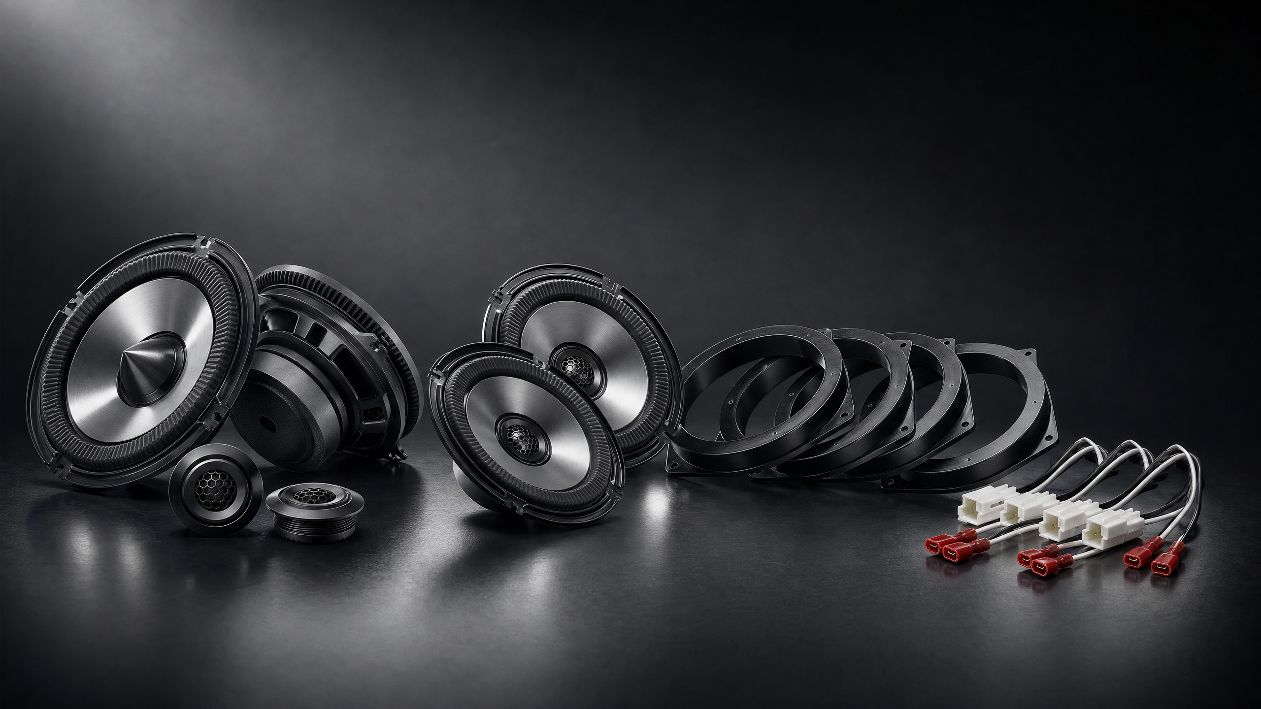 Alpine BRV-S65C Component Speakers and BRV-S65 Coaxials
