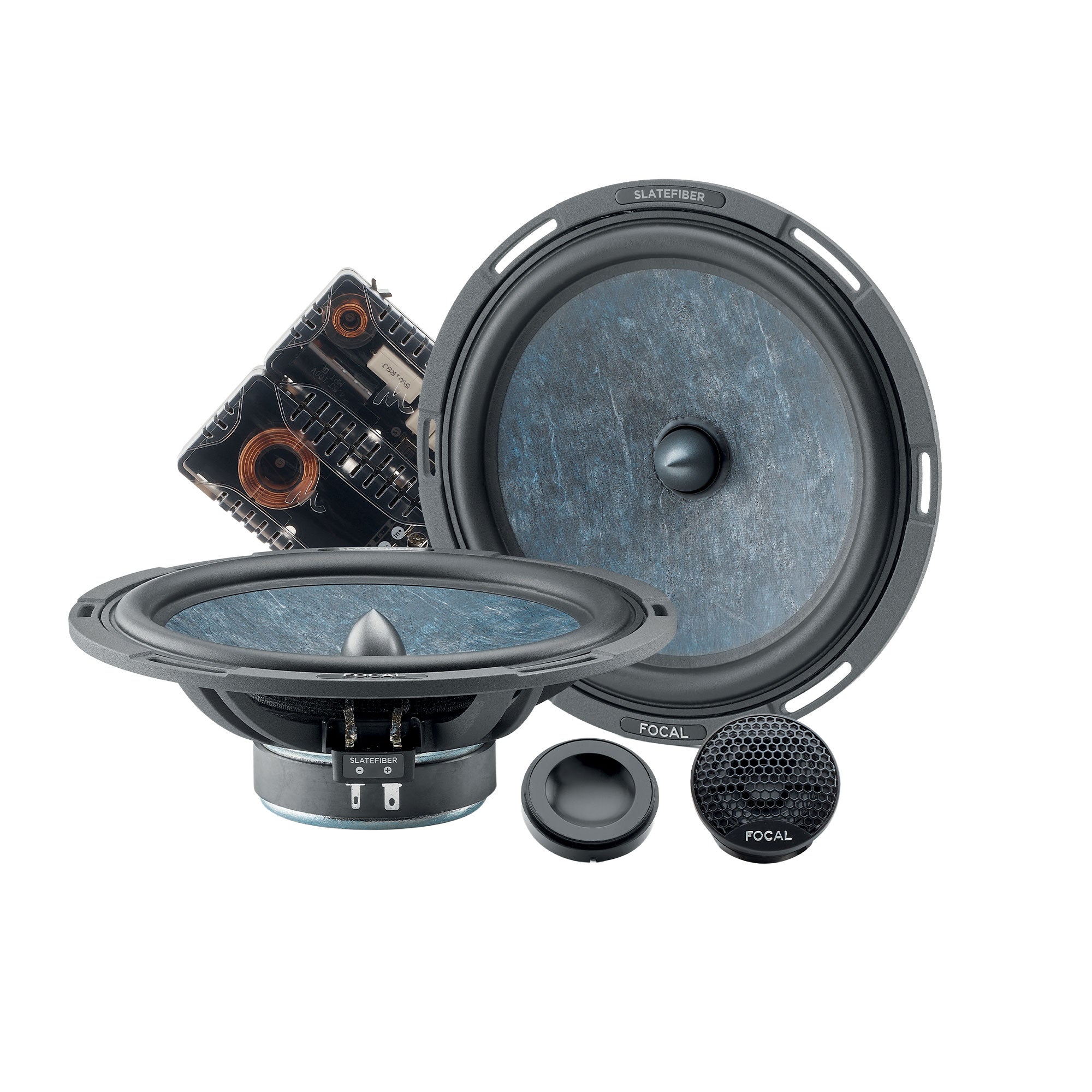 Focal 200 SF – 8" Slatefiber Component Speakers