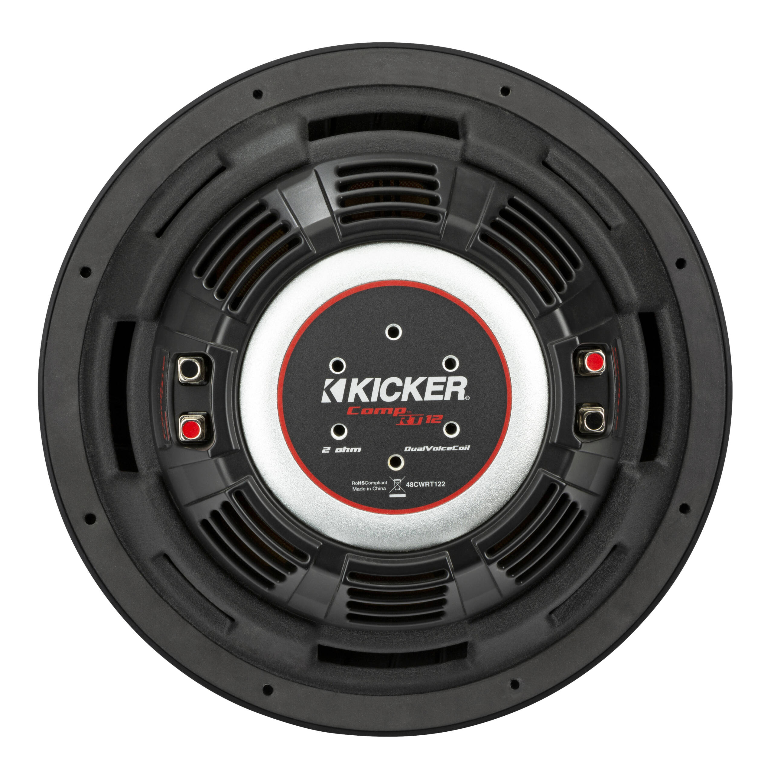 48CWRT124 – 12″ Subwoofer 500 Watts RMS Dual 4 Ohm | Kicker Car Audio – Oz Audio Shop