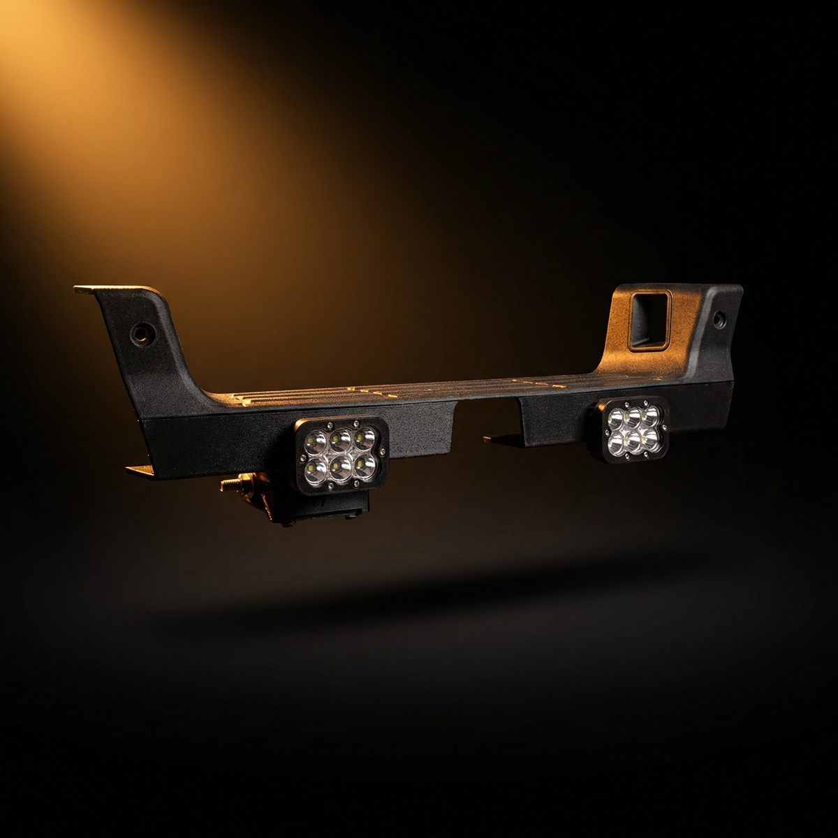 Next Gen Ranger Raptor Rear Light Brackets with Ultra Vision ATOM 25W lights mounted - 3D printed ASA