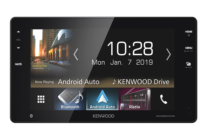 Kenwood DMX820WXS 8" Wireless Apple CarPlay & Android Auto Head Unit