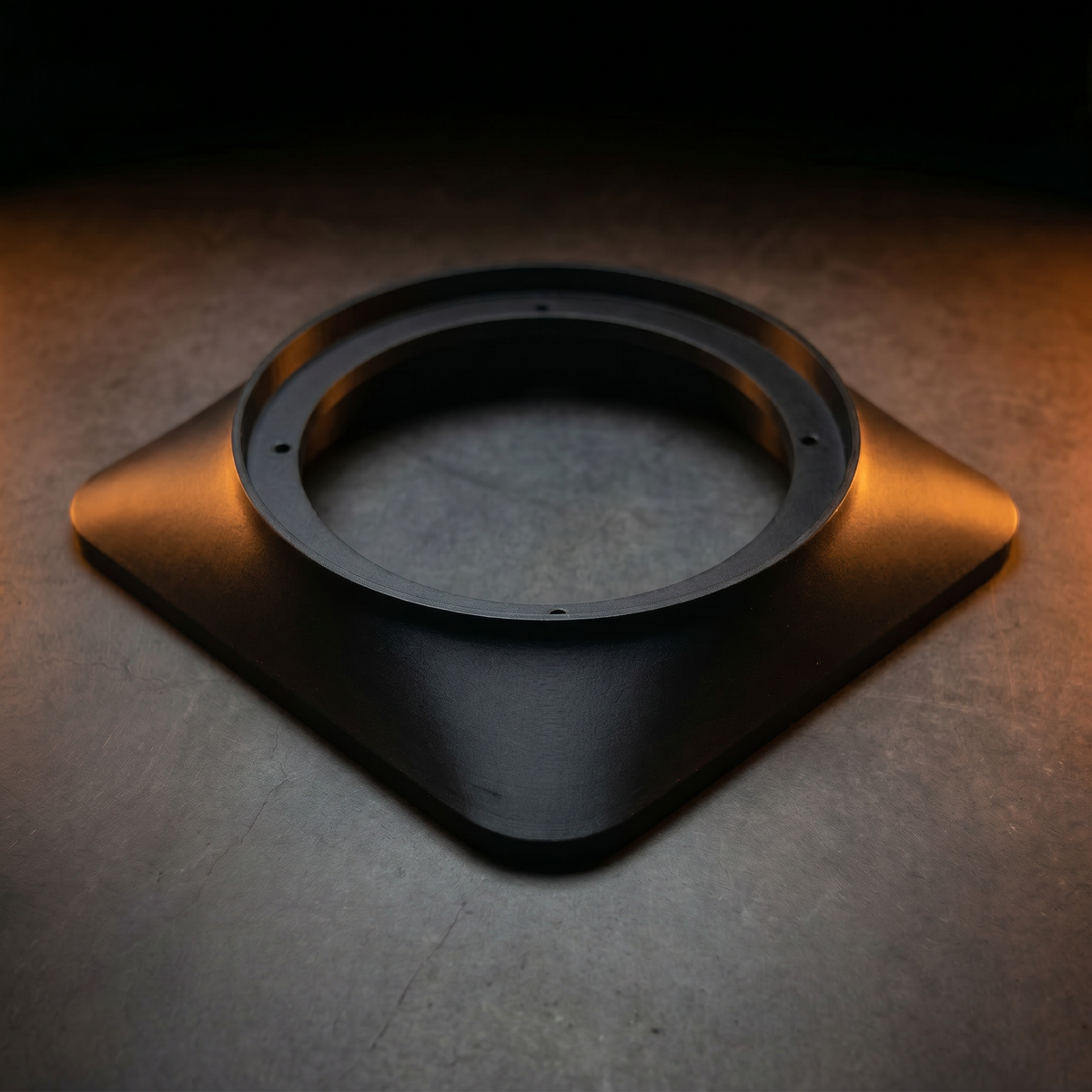 8 inch NP75 speaker pod angle view