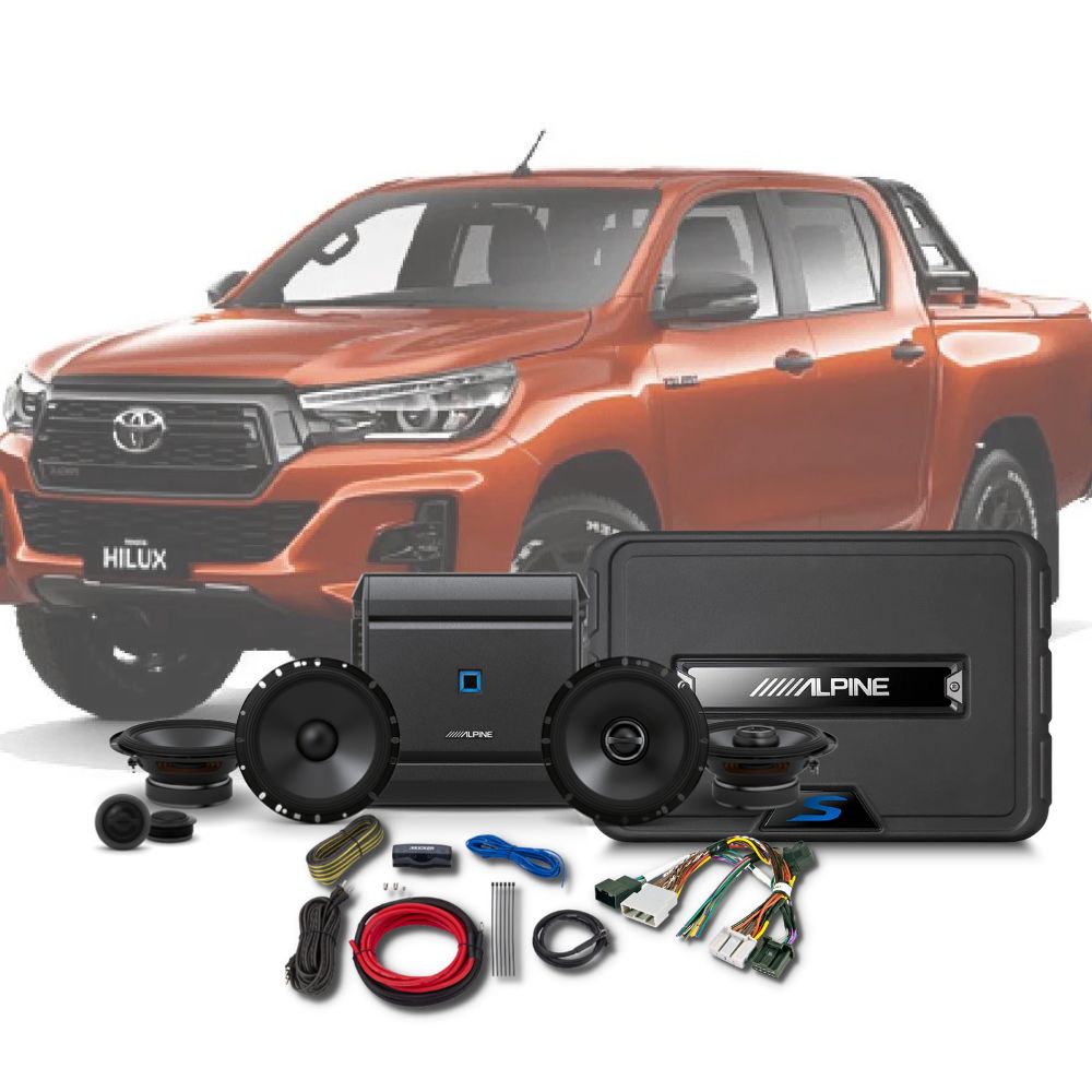 Toyota Hilux N80 Stage 2 Audio Upgrade | Alpine DIY Sound Pack
