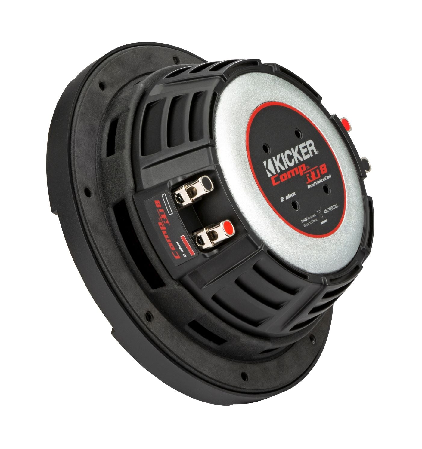 48CWRT82 – 8″ Subwoofer 300 Watts RMS Dual 2 Ohm | Kicker Car Audio – Oz Audio Shop