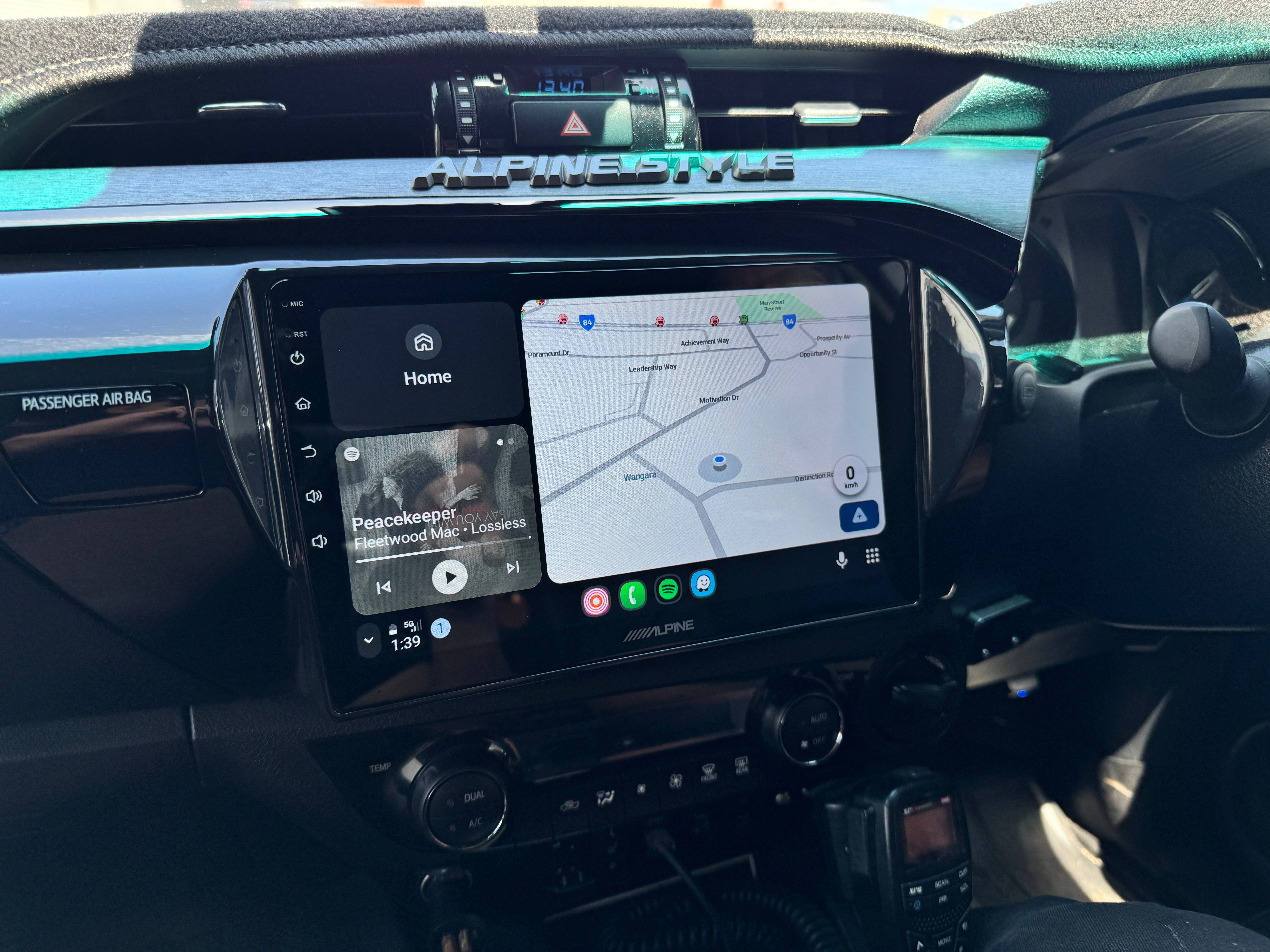Toyota Hilux N80 (2015–2025) Head Unit Upgrade – Wireless CarPlay & Android Auto | Alpine 10"