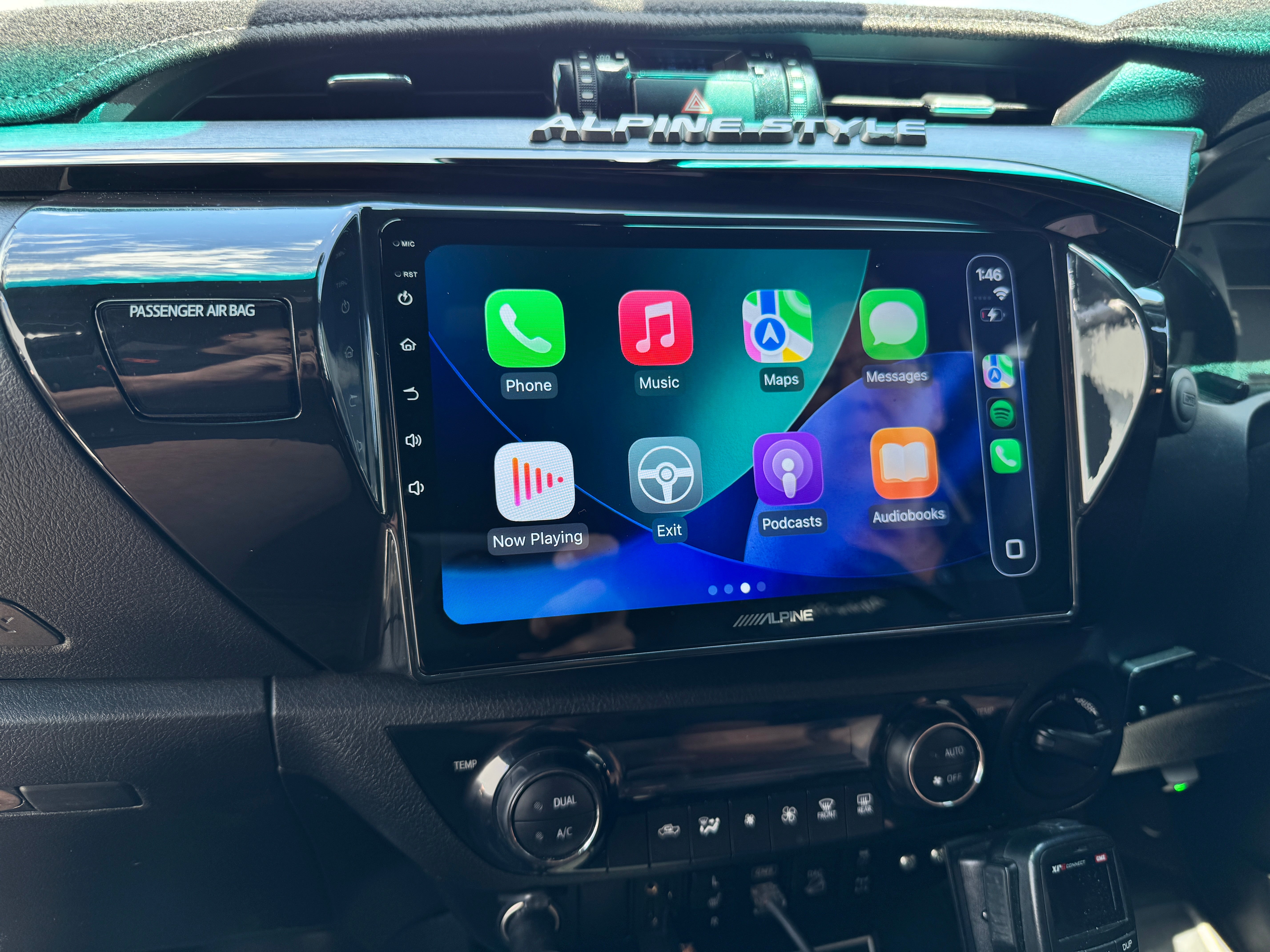 Toyota Hilux N80 (2015–2025) Head Unit Upgrade – Wireless CarPlay & Android Auto | Alpine 10"