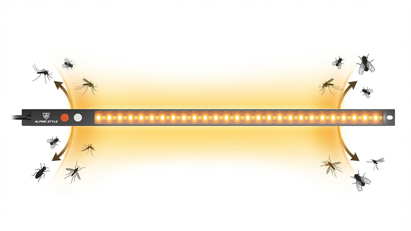 LXR-CL30 30CM LED Dual Colour Magnetic Camping Light