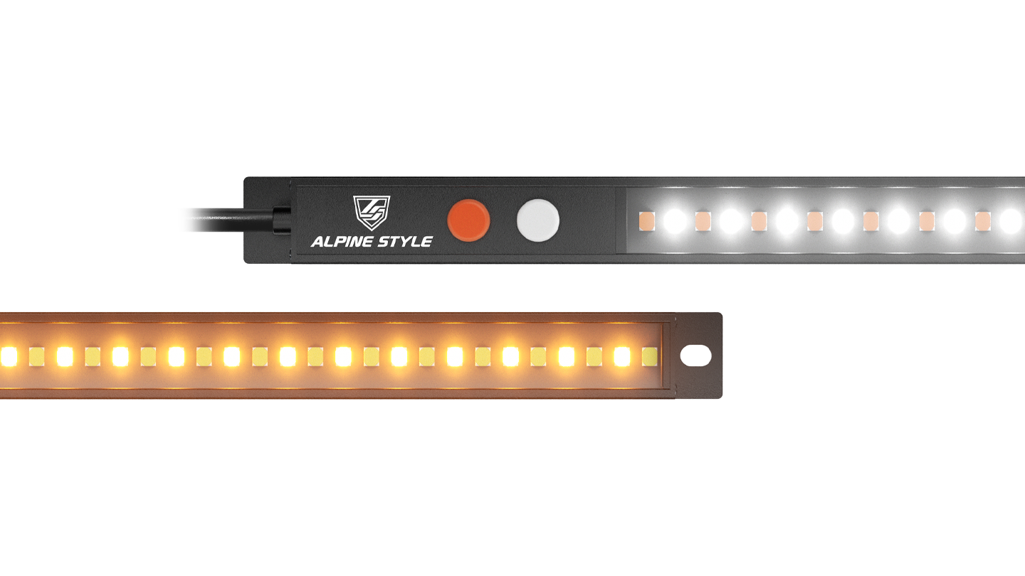 Alpine LXR-CL60 60CM LED Dual Colour Magnetic Camping Light