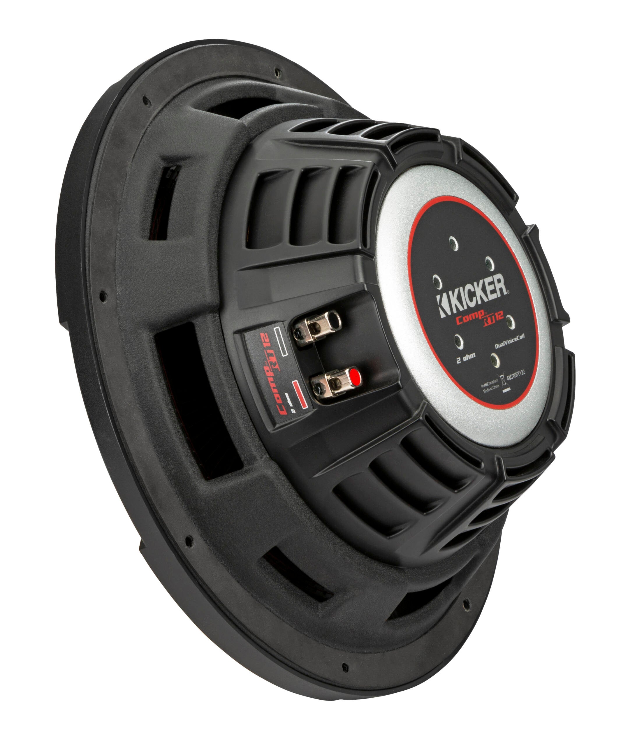 48CWRT122 – 12″ Subwoofer 500 Watts RMS Dual 2 Ohm | Kicker Car Audio – Oz Audio Shop