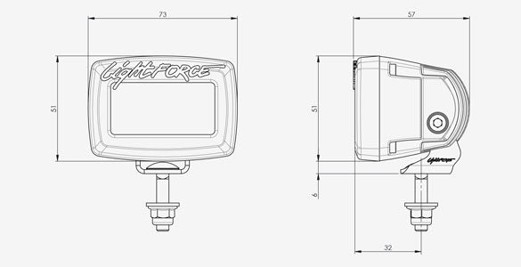 ROK 10 Utility Light - Flood