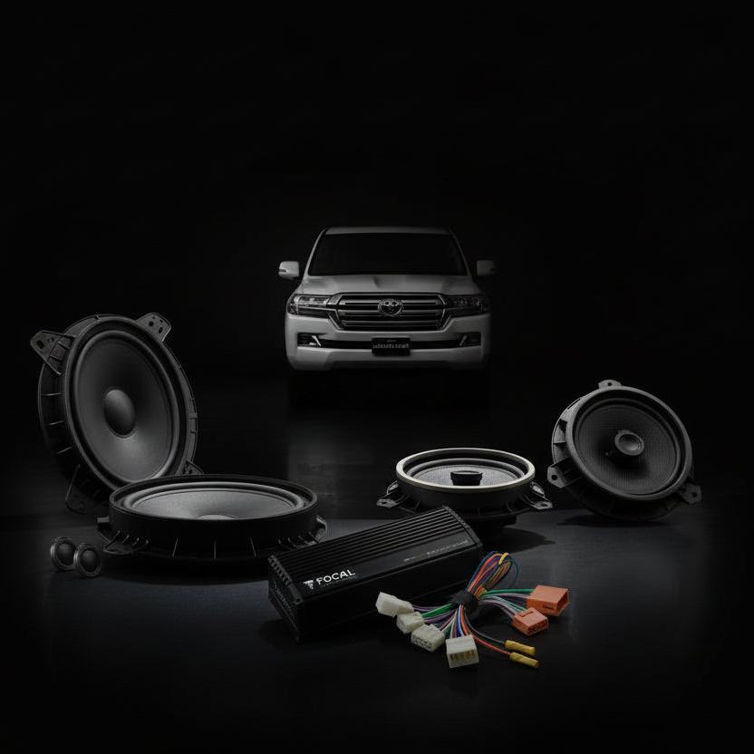 Toyota LandCruiser 200 Prado 150 Focal Plug & Play Audio Upgrade Kit