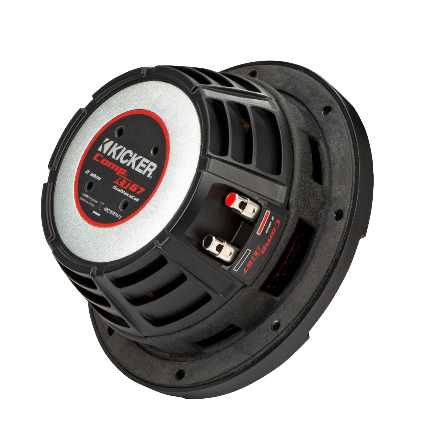 48CWRT674 – 6.75″ Subwoofer 150 Watts RMS Dual 4 Ohm | Kicker Car Audio – Oz Audio Shop