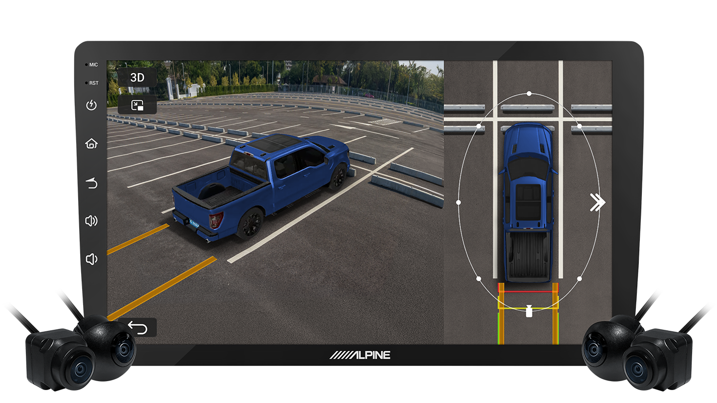 Alpine iNE-AX809-10-H 10” Premium Intelligent Vehicle Display
