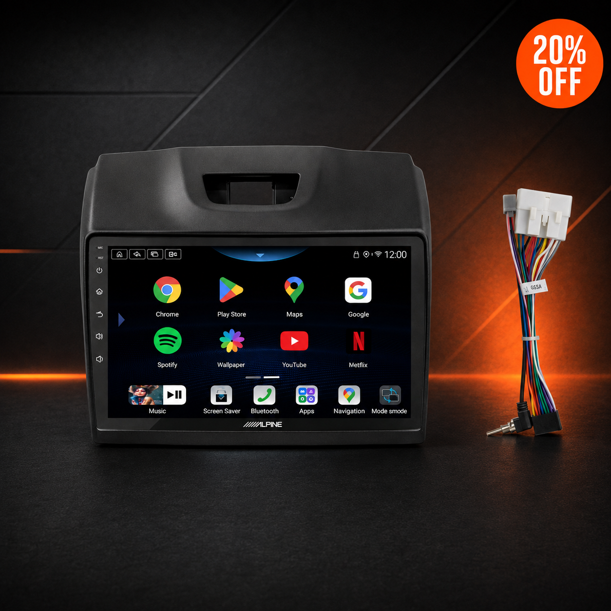 Isuzu D-MAX (2012–2020) Head Unit Upgrade – Wireless CarPlay & Android Auto | Alpine 9" - 20% OFF August Alpine Upgrade Event
