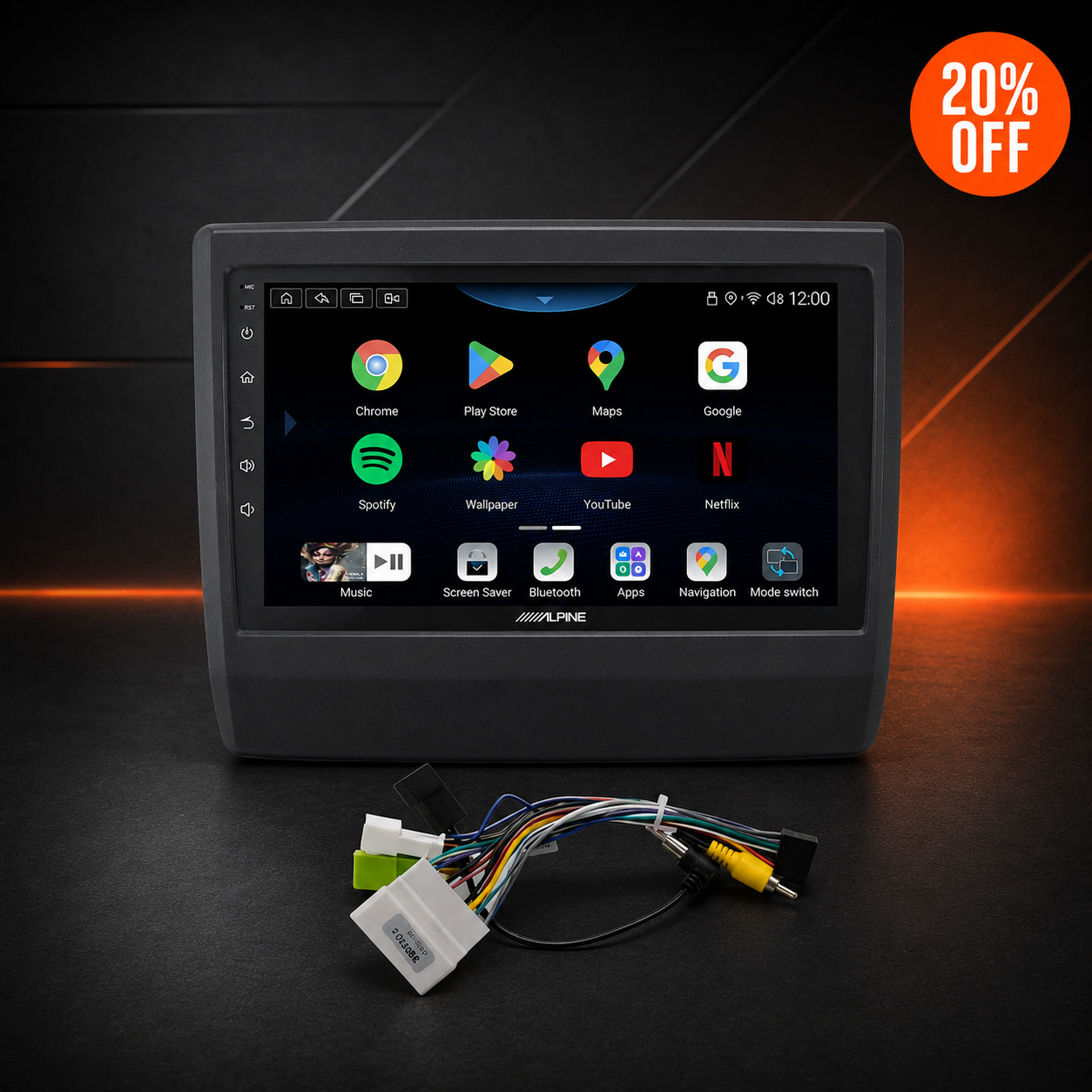 Isuzu D-MAX (2020–2024) Head Unit Upgrade – Wireless CarPlay & Android Auto | Alpine 9" - 20% OFF August Alpine Upgrade Event