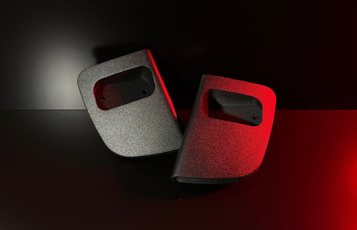 07-15 LC200 rear work light brackets pair