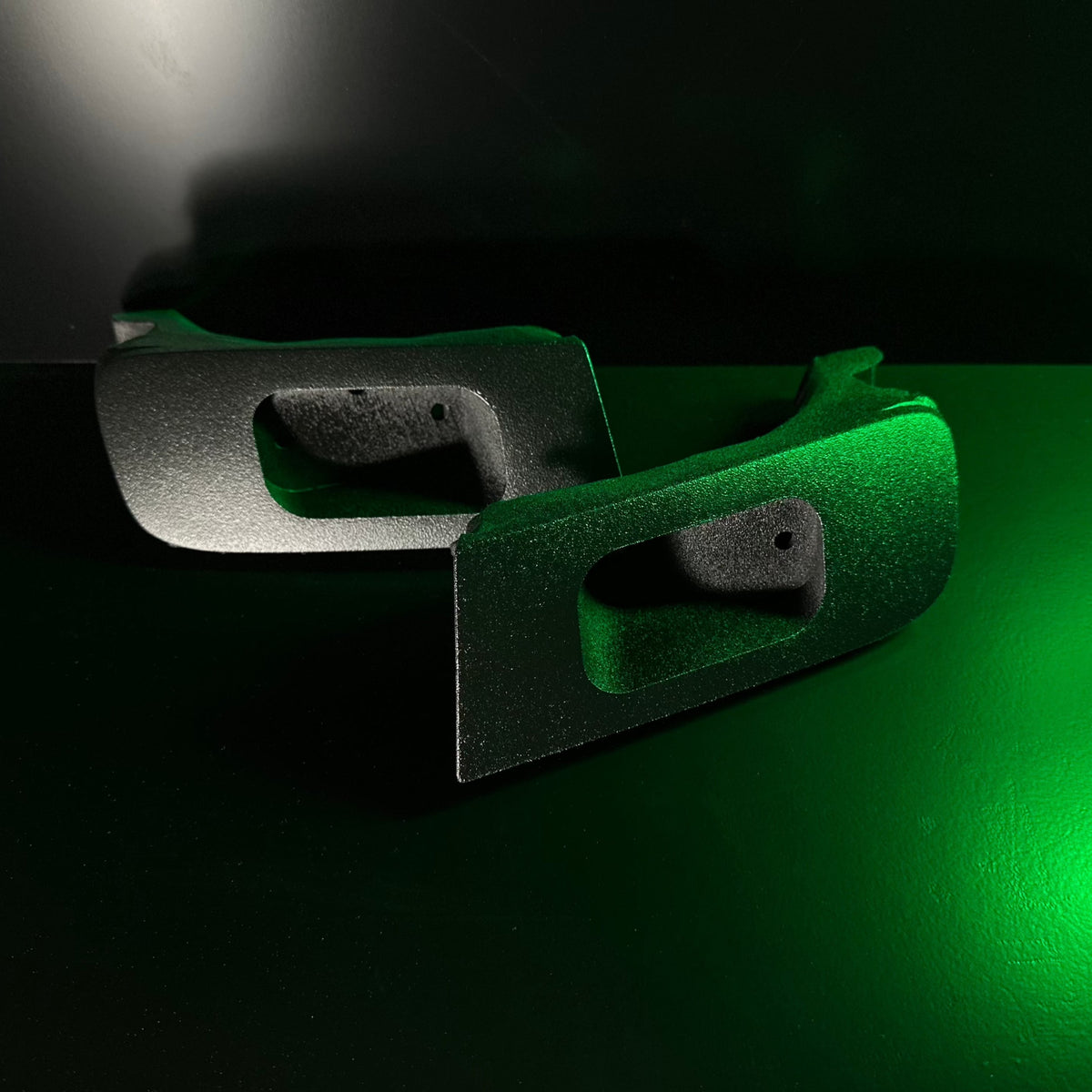 Prado 150 rear work light brackets pair