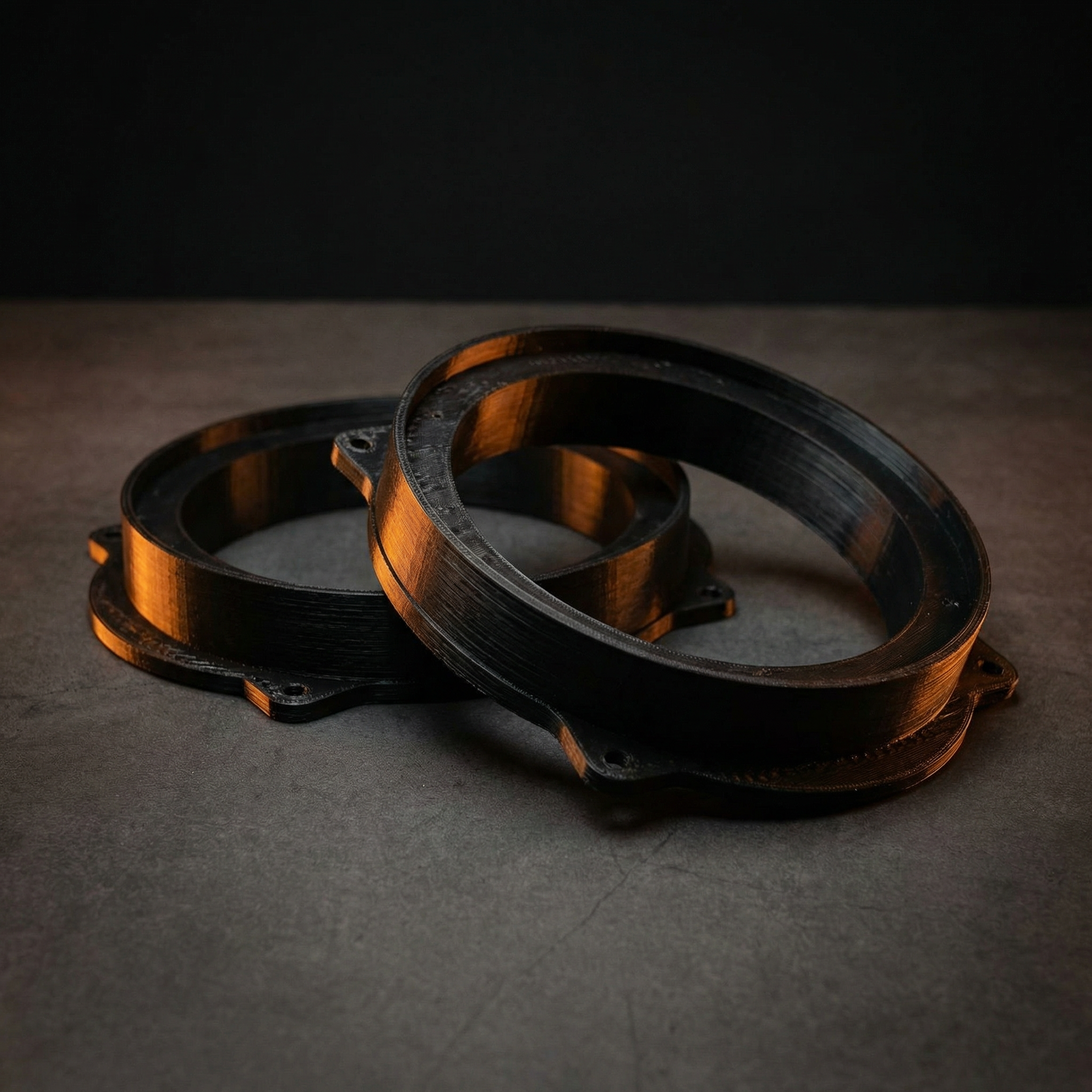 6x9 to 8" Speaker Spacers - Toyota Prado 150 & LC200 (2009+) - pair