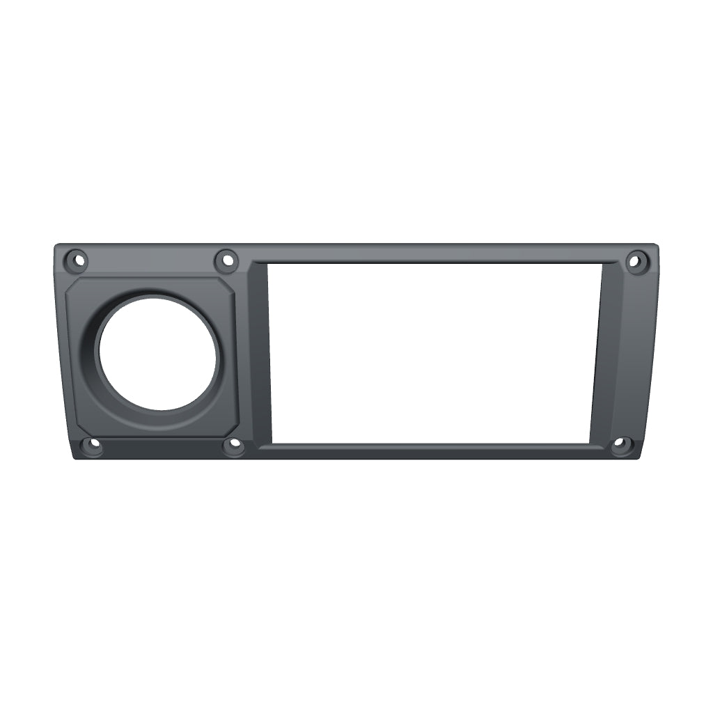 Interactive 3D model of Toyota LandCruiser LC75 steel dash head unit and vent fascia