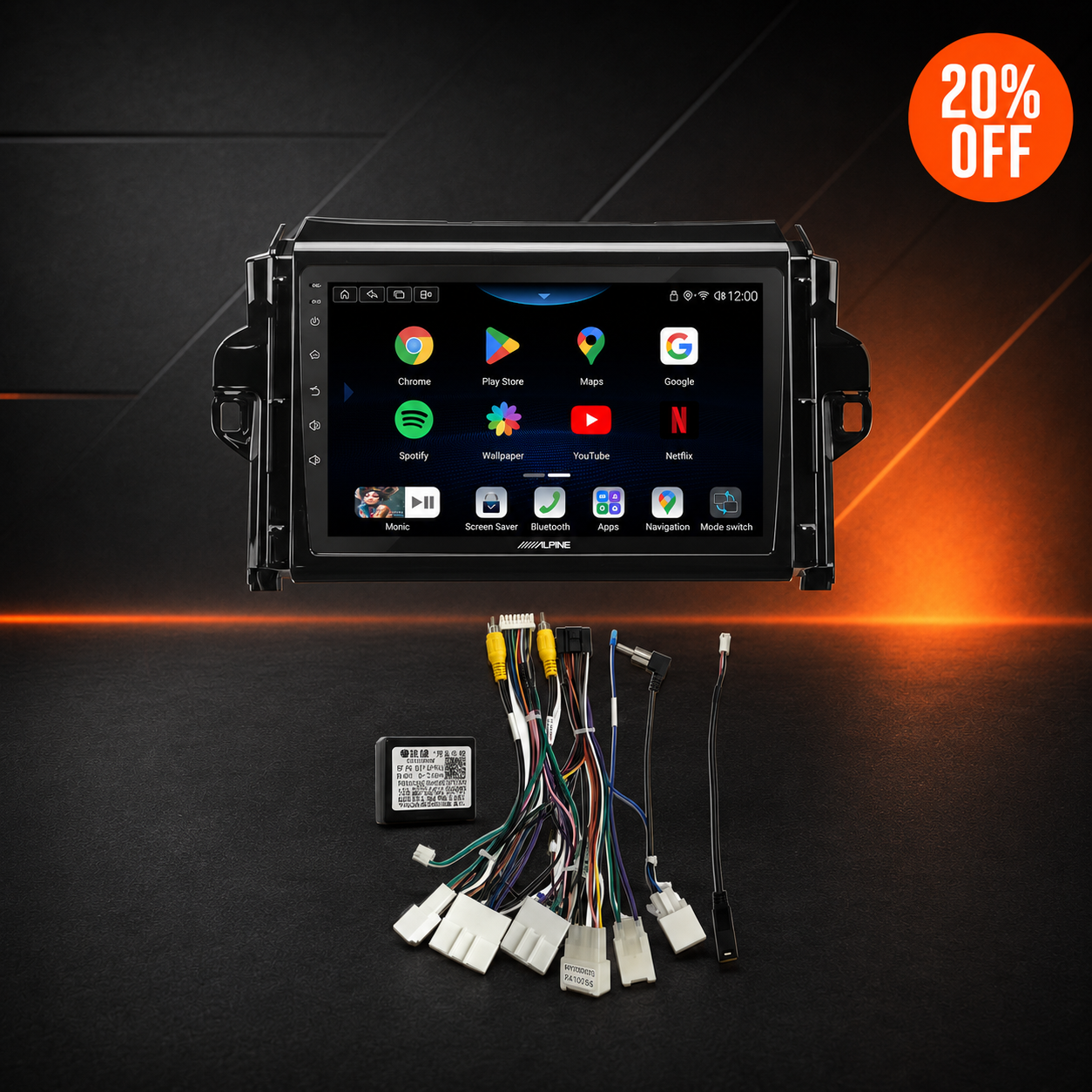 Toyota Fortuner (2015–2020) Pre-Facelift Head Unit Upgrade – Wireless CarPlay & Android Auto | Alpine 9" - 20% OFF August Alpine Upgrade Event
