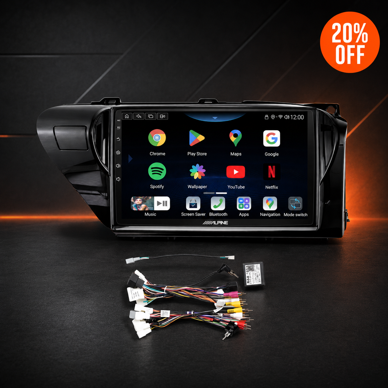 Toyota Hilux N80 (2015–2025) Head Unit Upgrade – Wireless CarPlay & Android Auto | Alpine 10" - 20% OFF August Alpine Upgrade Event