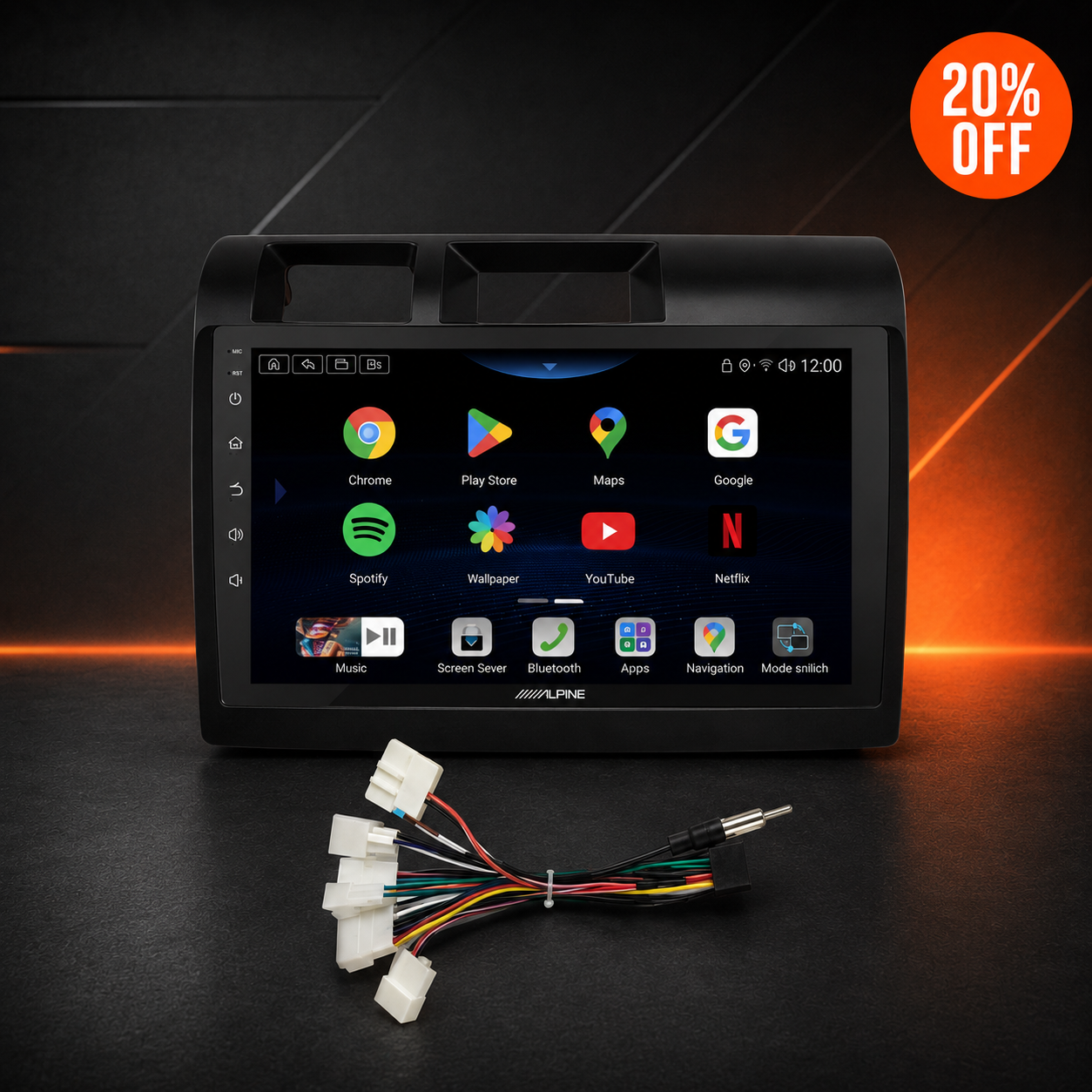Toyota LandCruiser 70 Series (2023–2025) Head Unit Upgrade – Wireless CarPlay & Android Auto | Alpine 9" - 20% OFF August Alpine Upgrade Event