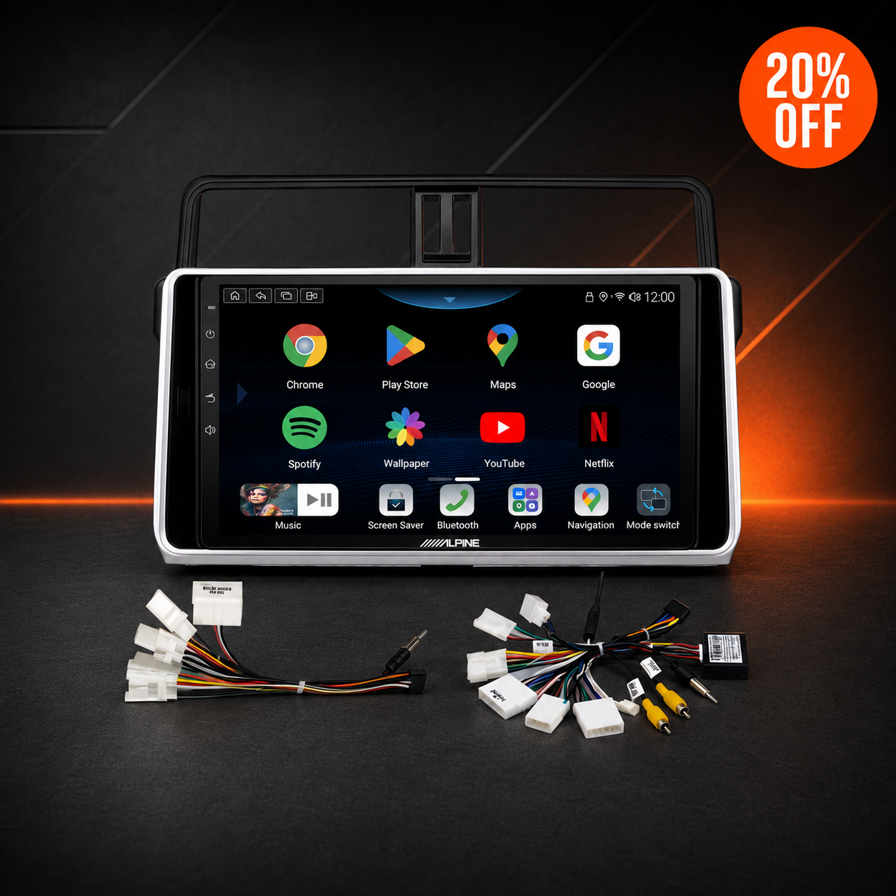 Toyota Prado 150 (2018–2023) Head Unit Upgrade – Wireless CarPlay & Android Auto | Alpine 10" - 20% OFF August Alpine Upgrade Event